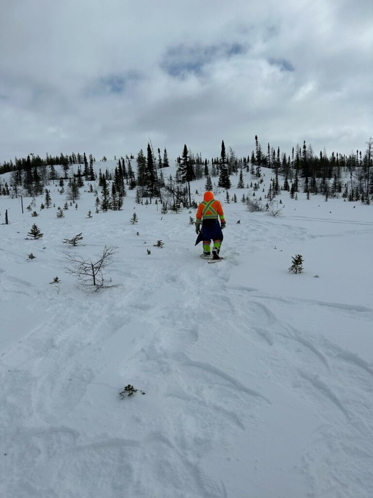 Mia April 2023 Snowshoe 2